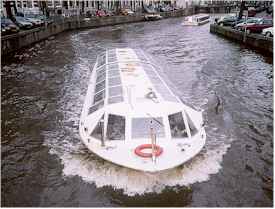 Amsterdam - canal boat