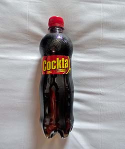 Cockta soft drink bottle