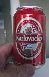 Karlovacko beer
