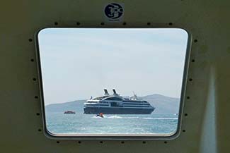 L'AUSTRAL at anchor in Trogir harbor