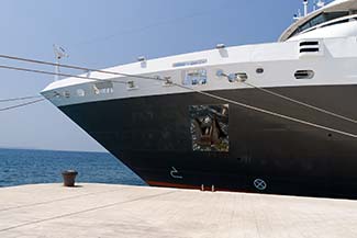 L'Austral at Zadar cruise pier