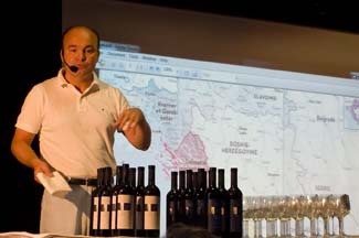 Sommelier Olivier Poussier