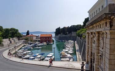 Fosa Harbor and Zadar Land Gate