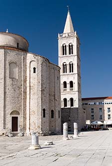 Zadar Cathedral and Roman Forum