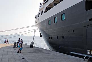 Pier in Zadar, Croatia