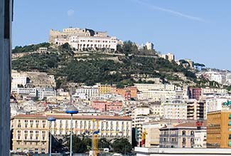 Naples - view from the cruise terminal