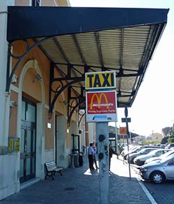 Civitavecchia railroad station