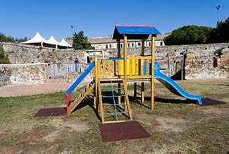 Playground in Fortezza del Priamar, Savona