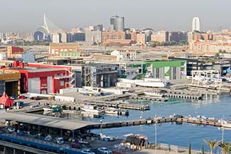 Valencia cruise port