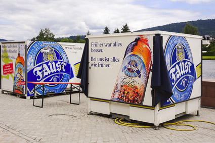 Brauhaus Faust beer containers