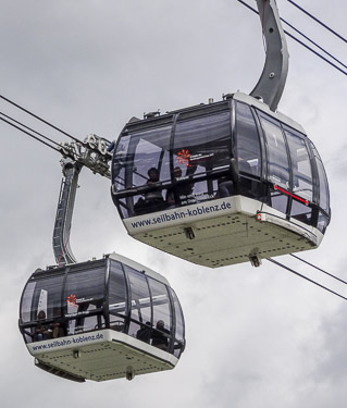 Koblenz cable cars