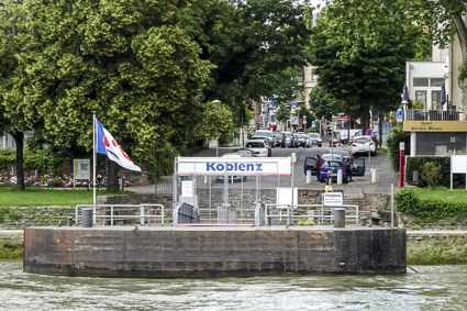 Koblenz boat landing