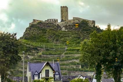 Castle Niederburg, Moselle River