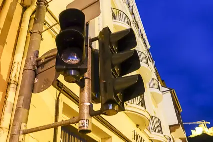 Traffic light in Bernkastel