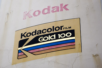 Kodak film advertising sign in Bernkastel