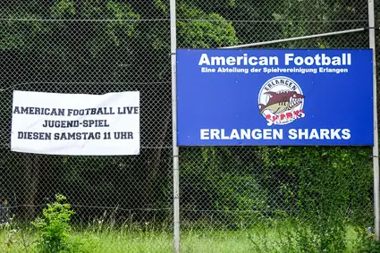 Sports field in Erlangen, Germany