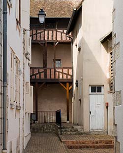 Montargis old town