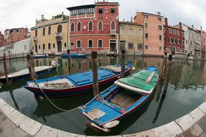 Chioggia palazzi and canal