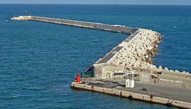 Breakwater - Port of Bari