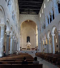 Bari Cathedral interior