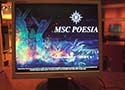Internet terminal on MSC Poesia