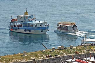 Costa Victoria tender in Dubrovnik