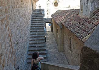 Dubrovnik City Walls stairs