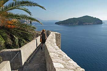 Dubrovnik City Walls and Lokrum Island