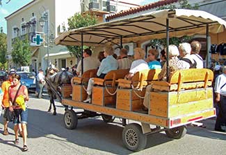 Katakolon sightseeing carriage