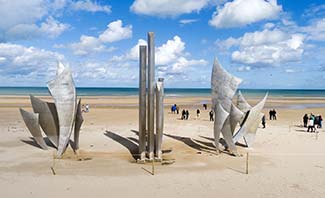 Omaha Beach memorial