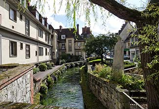 Creek in Caudebec-en-Caux