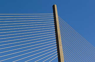 Pont du Brotonne - cable suspension bridge