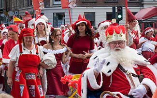 Santa Claus World Congress parade