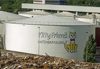 Kitty Friend kattenbakvulling tank