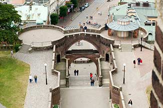Kärnan and øresundpark stairs
