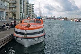 MS Rotterdam tender