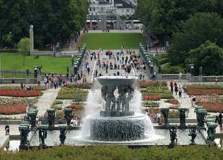 Gustav Vigeland Fountain - Frogner Park