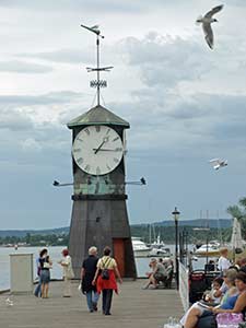 Pipervika harbor clock