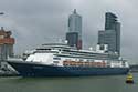 Rotterdam Cruise Terminal with ship