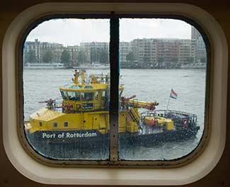 Port of Rotterdam security boat
