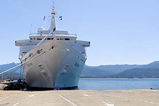 MV Discovery in Ajaccio