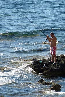 Fisherman in Alghero