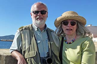 Durant and Cheryl Imboden in Alghero