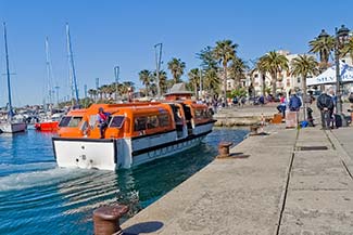 Tender from SILVER SPIRIT in Alghero