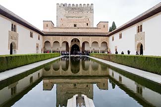 Courtyard of the Myrtles at The Alhambra