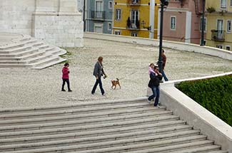Church of Santa Clara steps, Lisbon