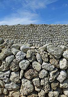 Drystone wall on Menorca
