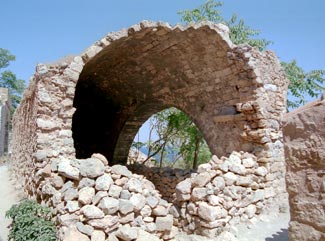 Monemvassia ruins