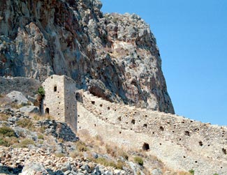 Monemvasia fortifications