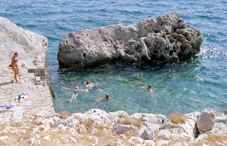 Monemvasia swimming area